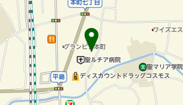 聖ルチア病院の地図画像