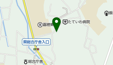 たていわ病院の地図画像