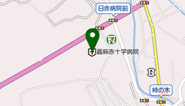 嘉麻赤十字病院の地図画像