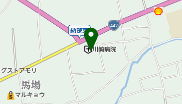 川崎病院の地図画像