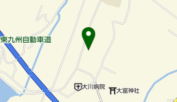 大川病院の地図画像