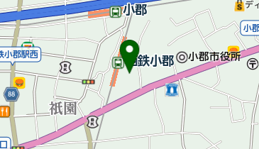 嶋田病院の地図画像