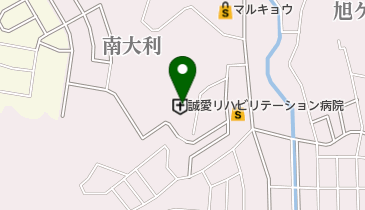 誠愛リハビリテーション病院の地図画像