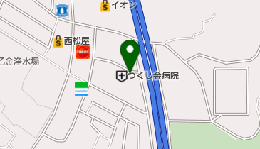 つくし会病院の地図画像