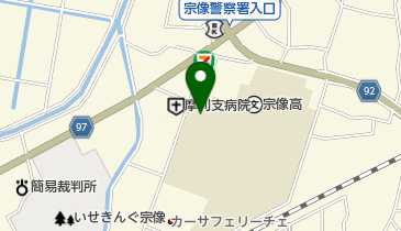 摩利支病院の地図画像