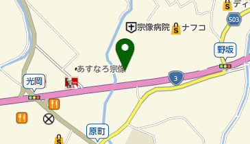 宗像病院の地図画像