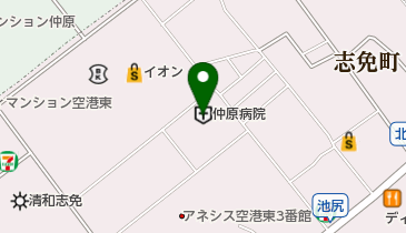 社会保険仲原病院の地図画像