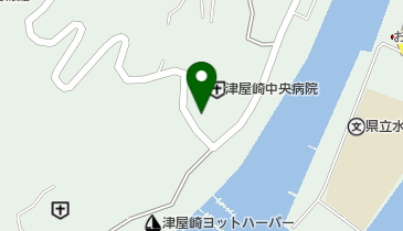 津屋崎中央病院の地図画像