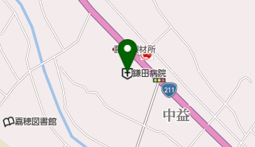 鎌田病院の地図画像