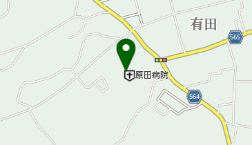 原田病院の地図画像