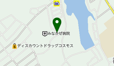 みなかぜ病院の地図画像