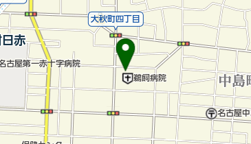 鵜飼病院の地図画像