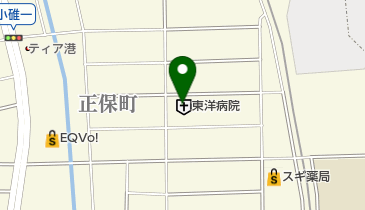 東洋病院の地図画像