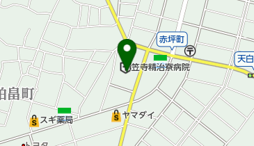 笠寺精治寮病院の地図画像