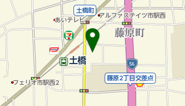 土橋共立病院の地図画像