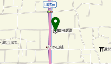 増田病院の地図画像