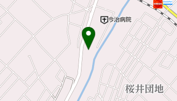 今治病院の地図画像