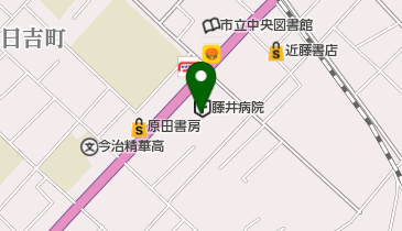 整形外科藤井病院の地図画像