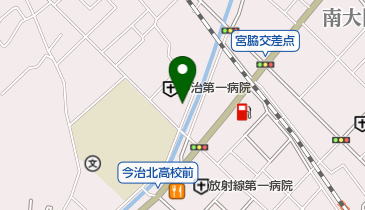 今治第一病院の地図画像