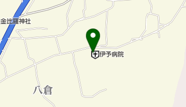 伊予病院の地図画像