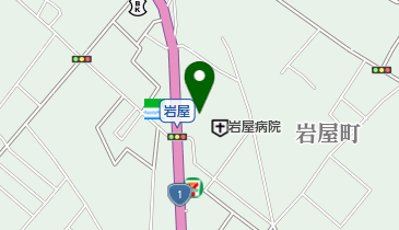 岩屋病院の地図画像