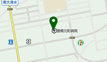 豊橋元町病院の地図画像