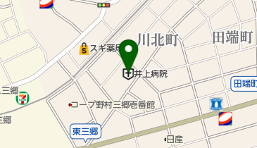 井上病院の地図画像