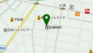 佐藤病院の地図画像