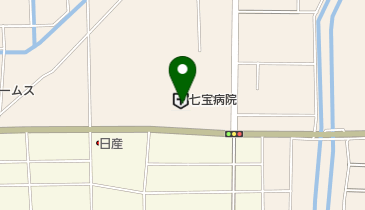 七宝病院の地図画像