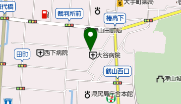 大谷病院の地図画像