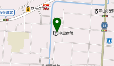 中島病院の地図画像