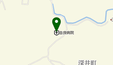 由良病院の地図画像