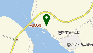 笠岡第一病院の地図画像