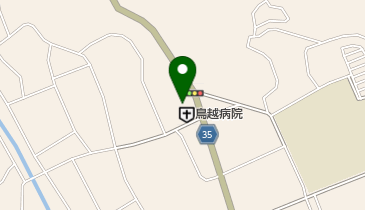 鳥越病院の地図画像