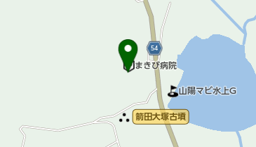 まきび病院の地図画像