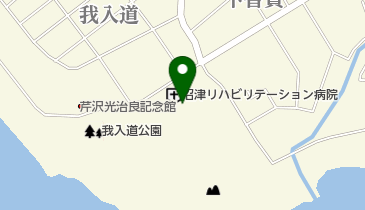 沼津リハビリテーション病院の地図画像