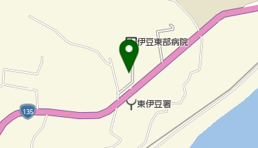 康心会伊豆東部病院の地図画像