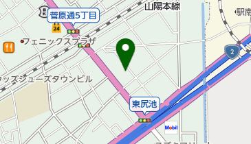 公文病院の地図画像