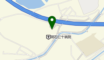 明石仁十病院の地図画像