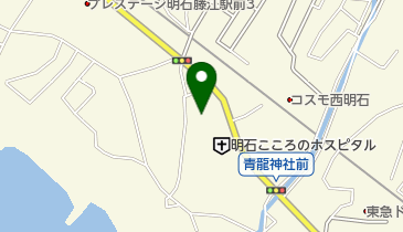 明石こころのホスピタルの地図画像