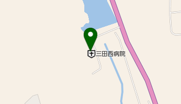 三田西病院の地図画像