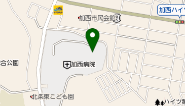 市立加西病院の地図画像