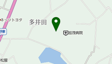 加茂病院の地図画像