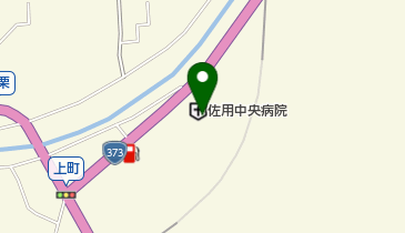 佐用中央病院の地図画像