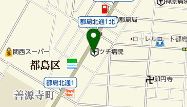 ツヂ病院の地図画像