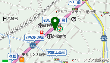 赤松病院の地図画像
