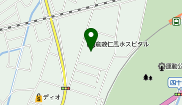 倉敷仁風ホスピタルの地図画像