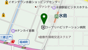 コープリハビリテーション病院の地図画像