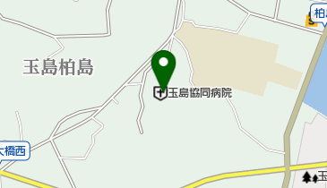 玉島協同病院の地図画像
