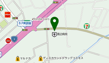 渡辺胃腸科外科病院の地図画像